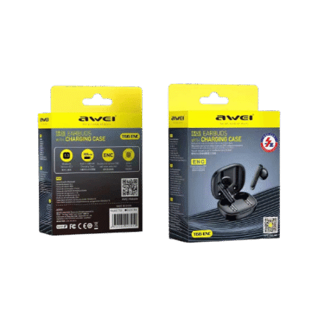 Ασύρματα ακουστικά Bluetooth με θήκη φόρτισης - T66 - Awei - 888629