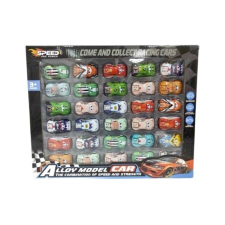 Σετ μεταλλικά αυτοκινητάκια - 2304 - 4.8cm - 30pcs - 922153