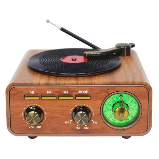 Επαναφορτιζόμενο ραδιόφωνο Retro - M1317BT - 113179 - Brown - Image 2