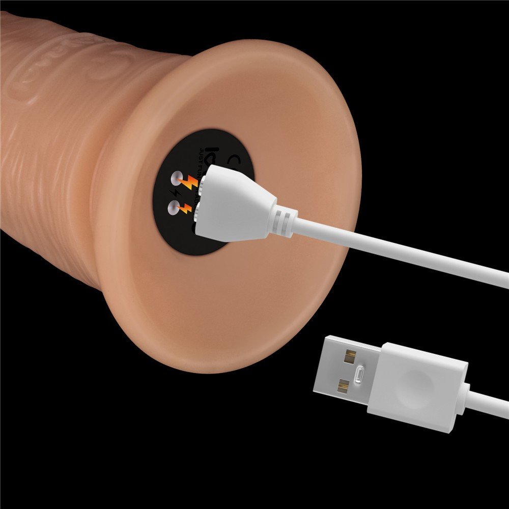 7'' Vibrating Power Basics Cock - Image 7