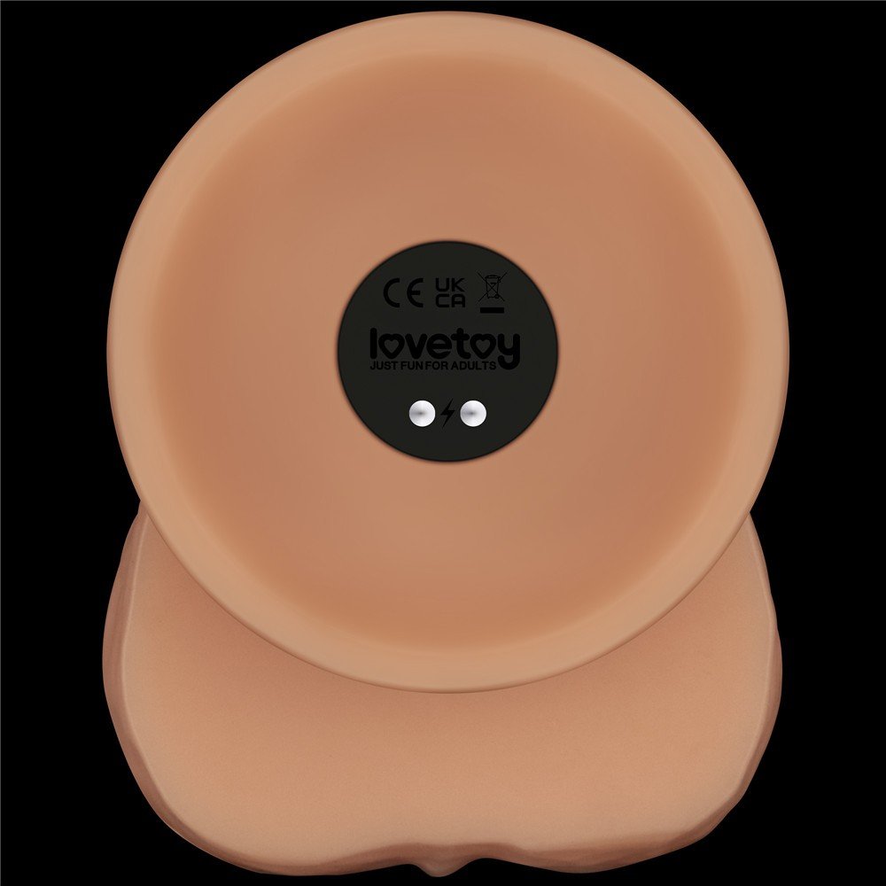 8.5'' Vibrating Power Basics Cock - Image 5