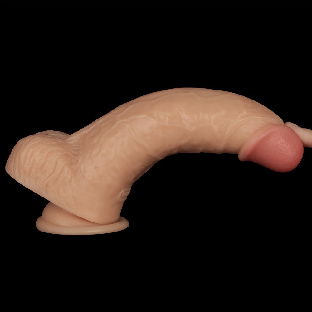 9'' Vibrating Power Basics Cock - Image 7