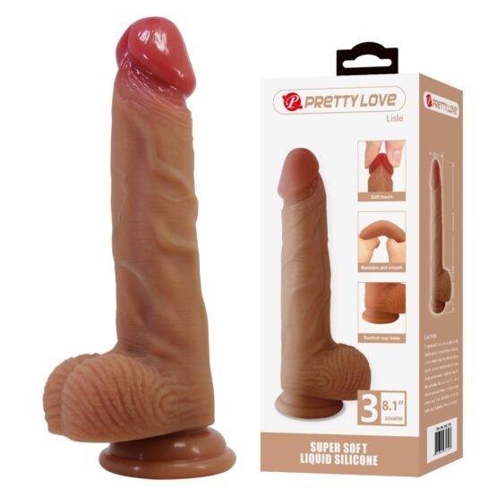 Pretty Love Lisle 8.1" Dildo - Image 2