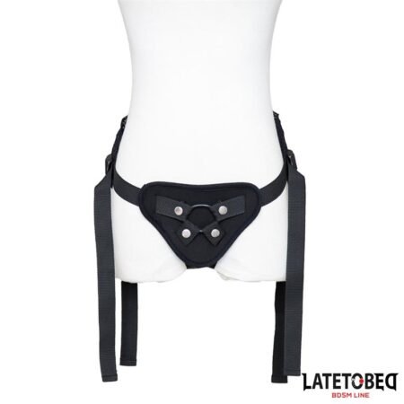 Lace Edge Strap On with Silicone Ring