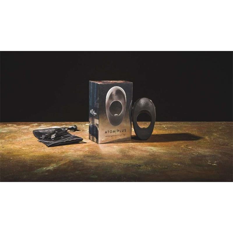 Atom Plus Virbrating Penis Ring and Perianal Stimulator Black - Image 11