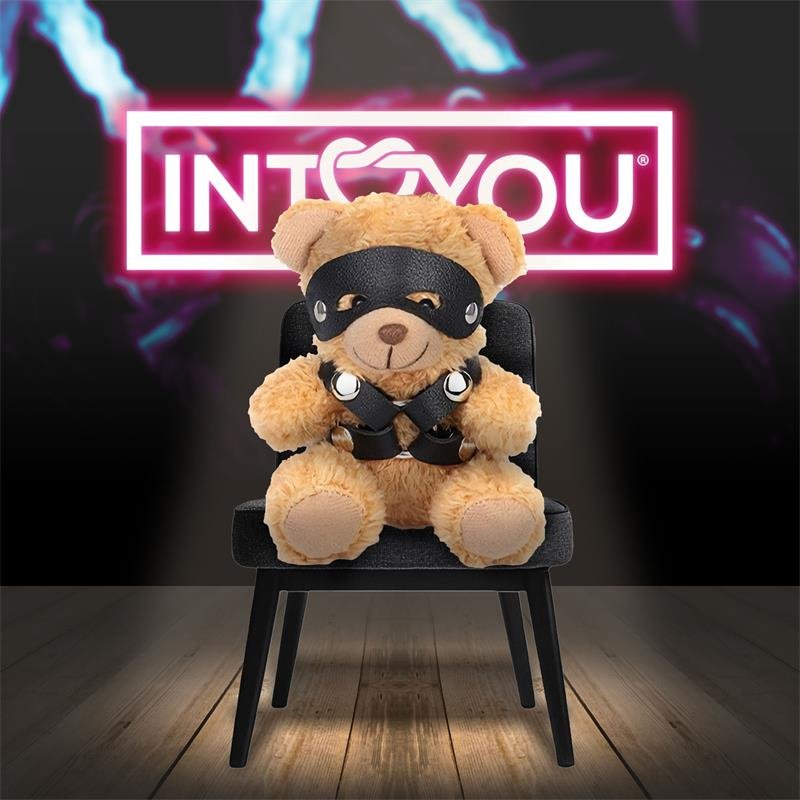 Bearly Keychain BDSM Teddy Bear with Chest Harness - Image 8