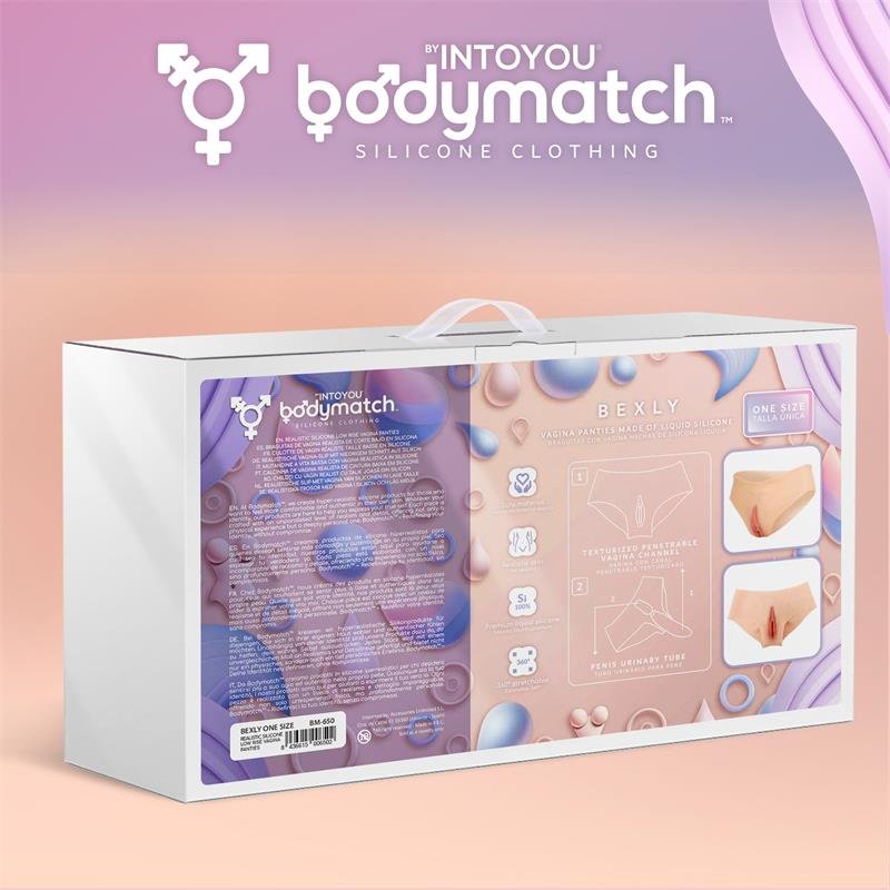 Bexly Realistic Vagina Panties Liquid Silicone One Size - Image 5
