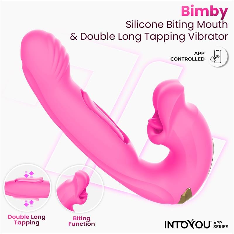Bimby Biting and Double Tongue Tapping Vibrator with App - Image 3