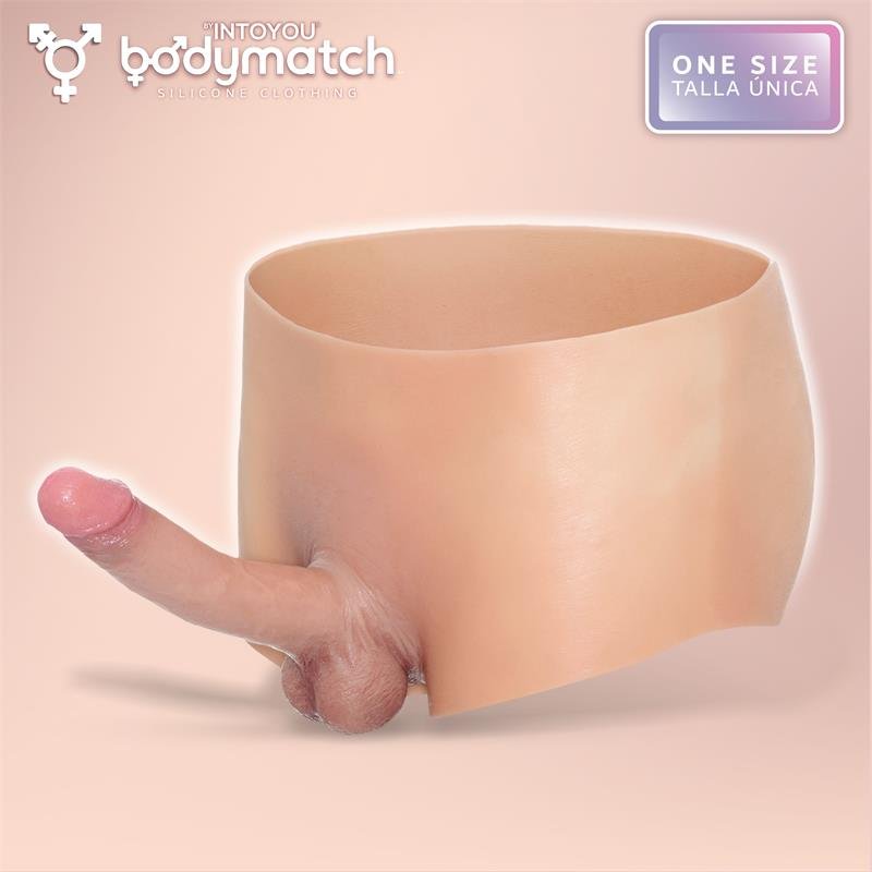 Blayke Boxer with 18 cm Built-in Penis Liquid Silicone One Size - Image 3