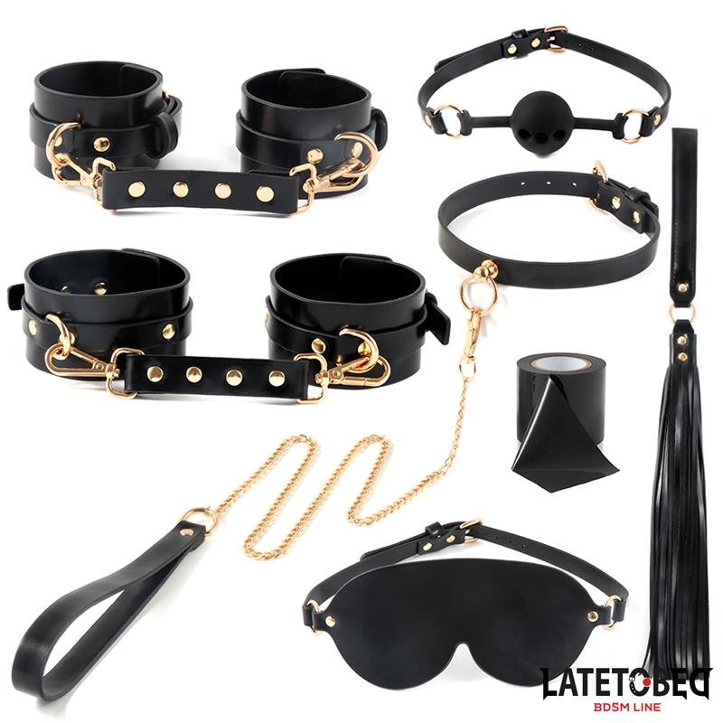 Bondage Kit with 8 Pcs with Storage Bag - Image 2