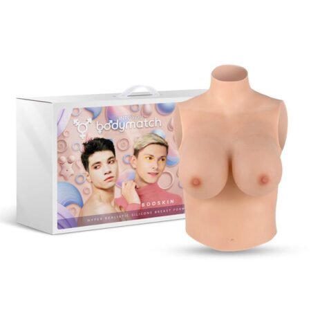 Booskin Realistic Breast Form E Cup Liquid Silicone
