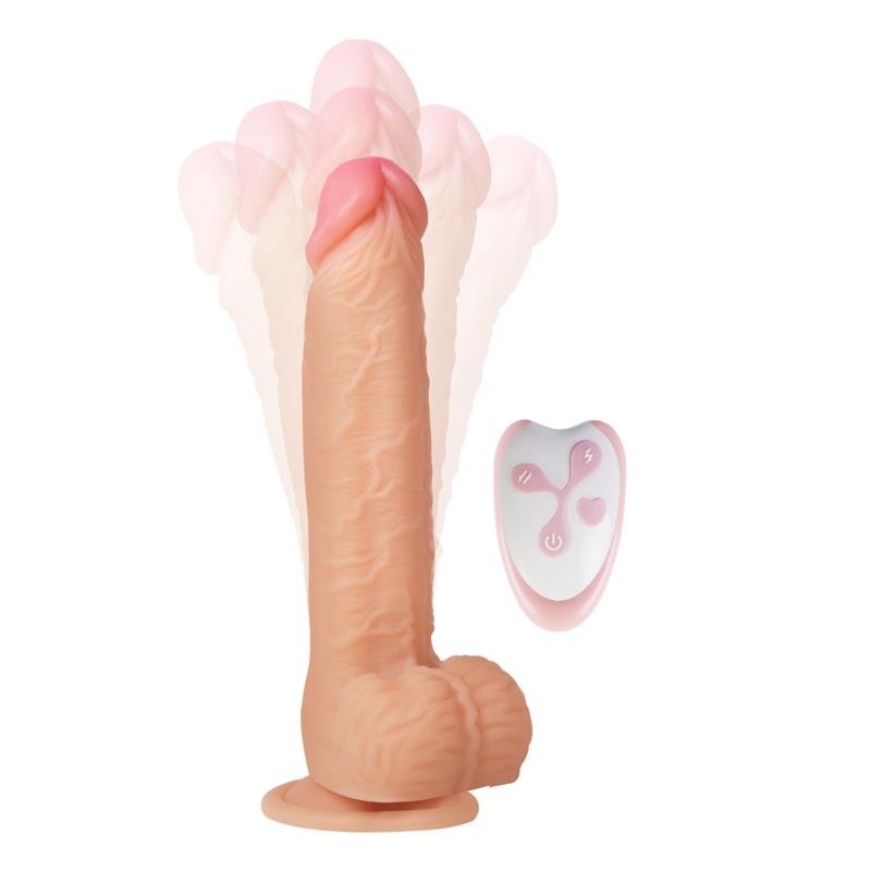Cesur 3.0 Realistic Dildo Vibrating, Wavy, 360º and Up-and-Down Movement Remote Control USB - Image 2