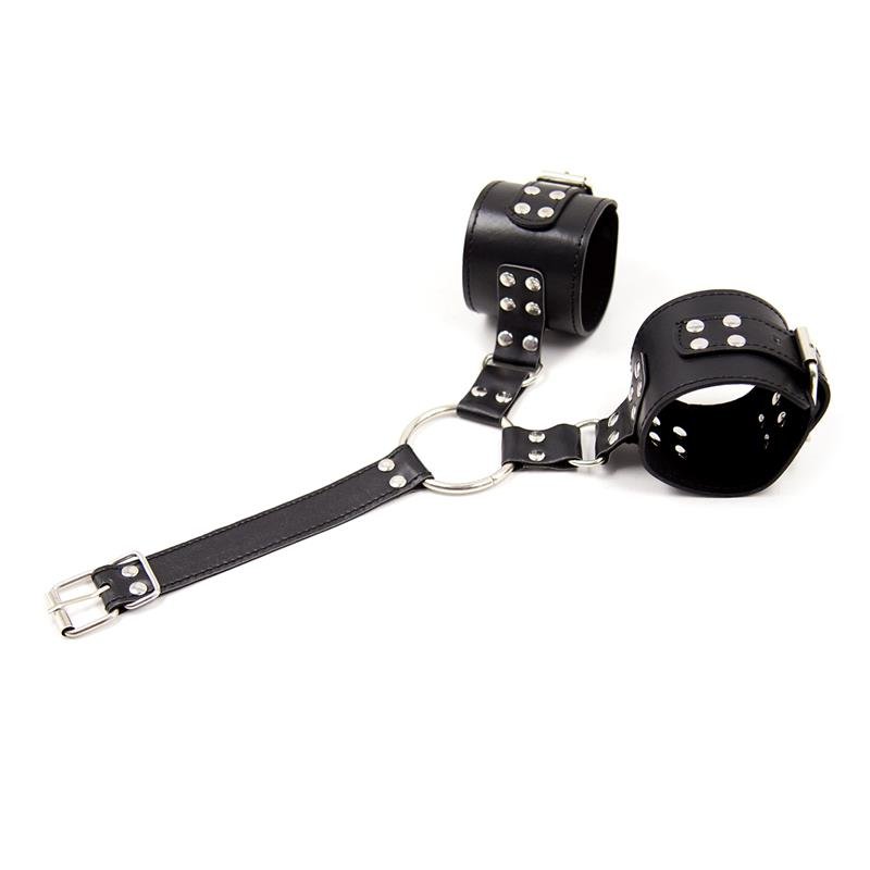 Collar with Restraints Adjustable Black - Image 2