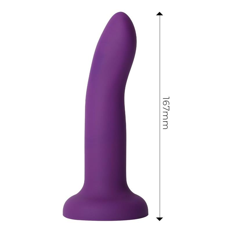 Color-Changing Dildo Purple to Pink Size M 17 cm - Image 6