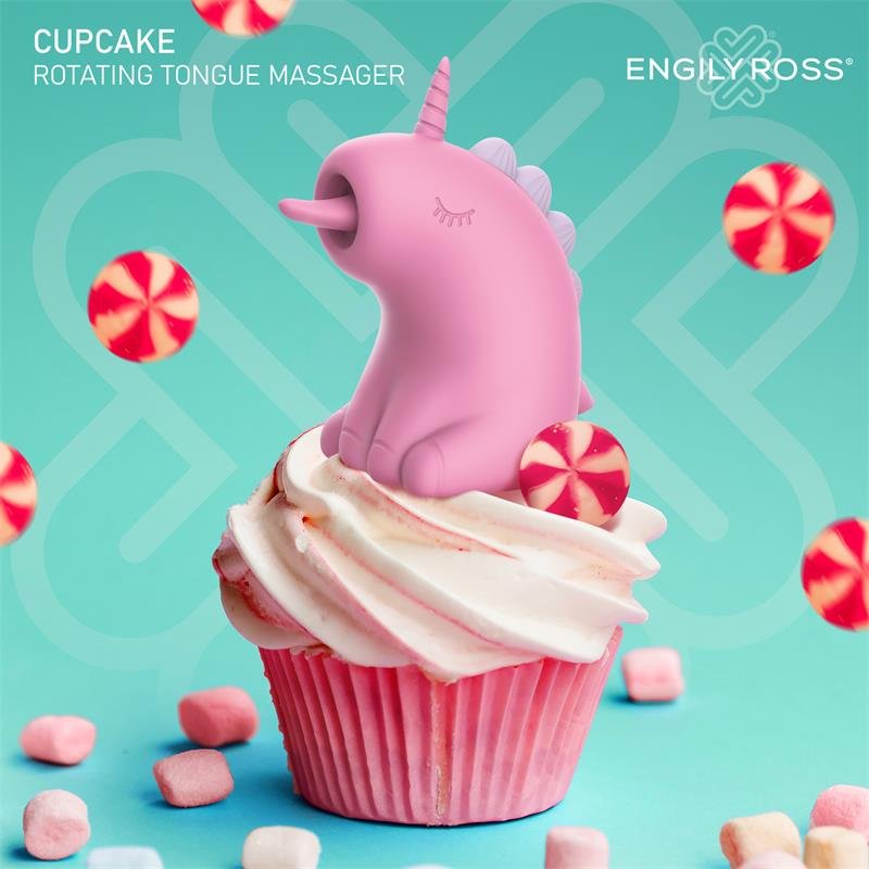 Cupcake 360º Rotating Tongue Massager - Image 3