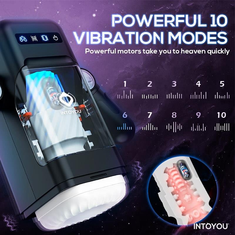 Elon Intelligent Masturbator with Up and Down Movement, Vibration, Heat and Phone Holder - Image 11
