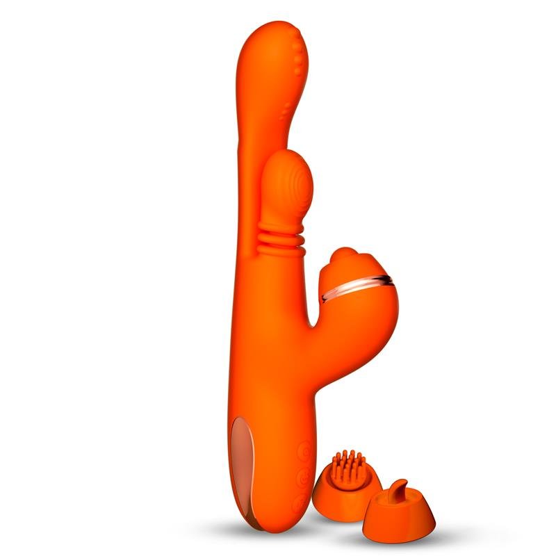 Ethan Vibrator 360º G-spot Massage with Multifunction Caps - Image 2