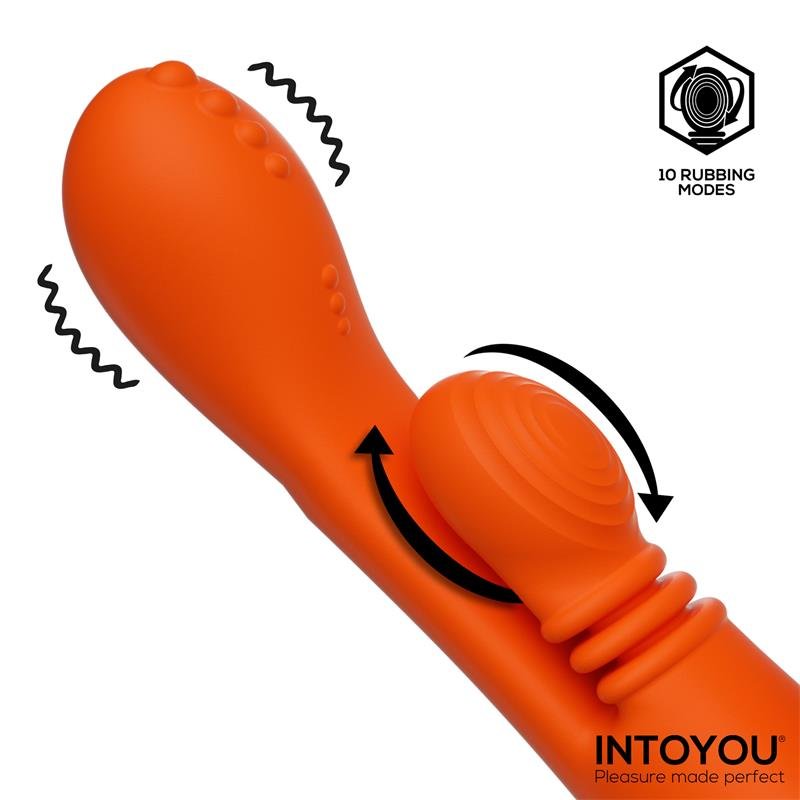 Ethan Vibrator 360º G-spot Massage with Multifunction Caps - Image 3