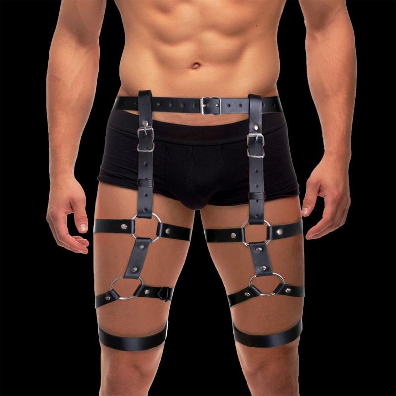 Fabian Leg and Waist Bondage Harness Adjustable - Image 2