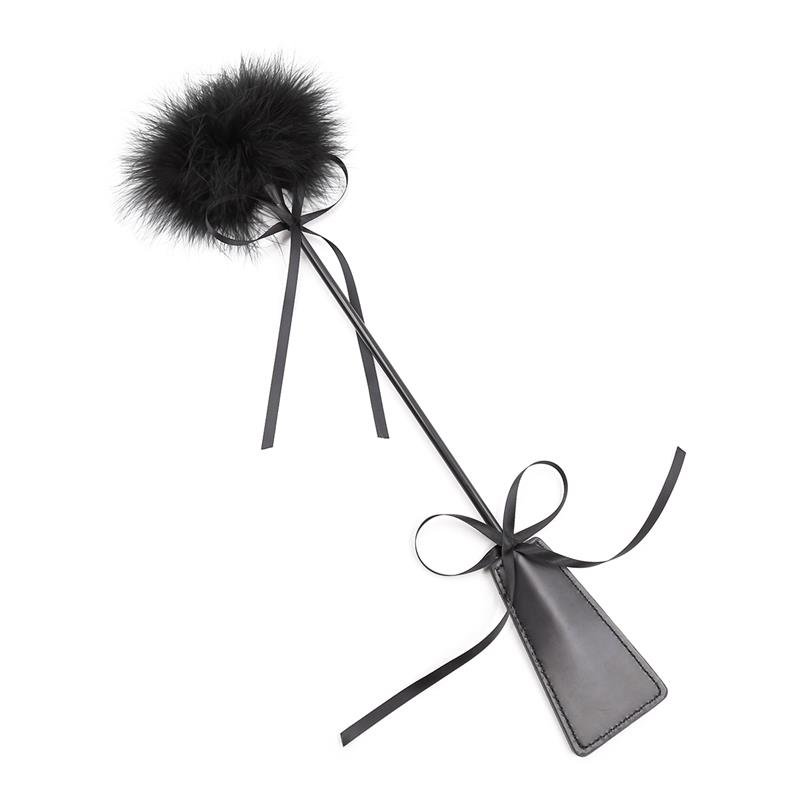 Feather Tickler and Paddle 49 cm Black - Image 4