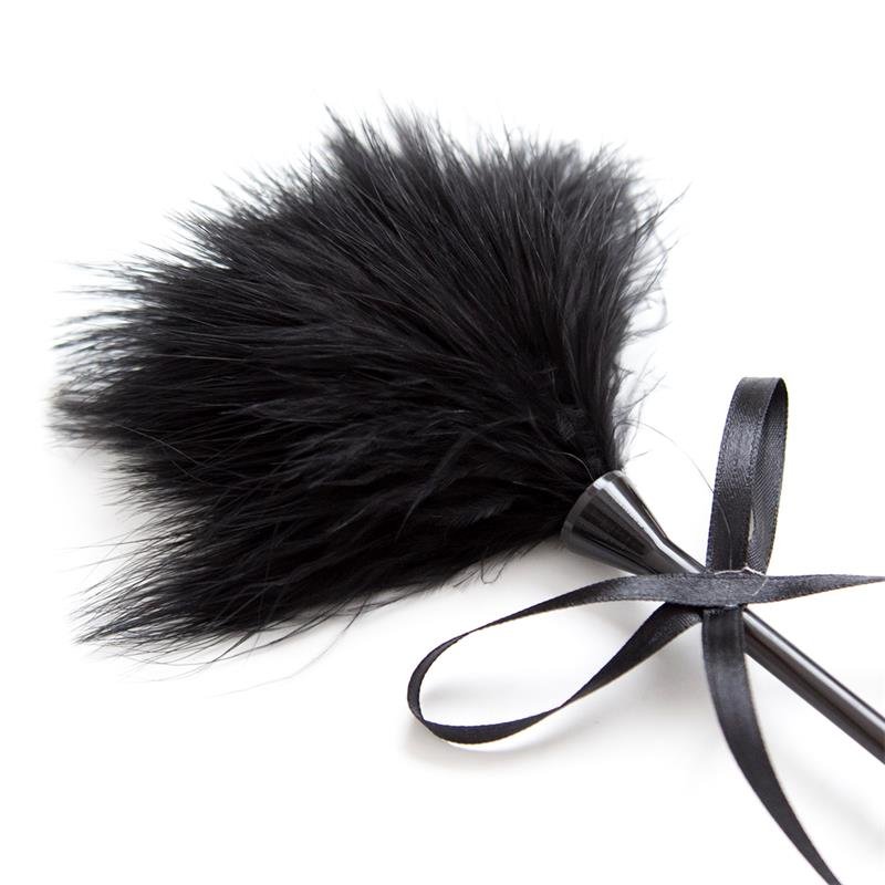 Feather Tickler and Paddle 49 cm Black - Image 7