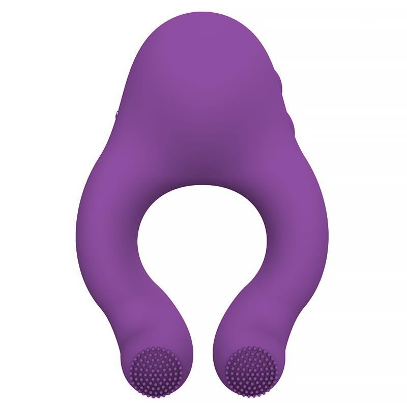 Fenda Vibrating Ring with Licking Tongue and Remote Control 3 Motors Magnetic USB - Image 4