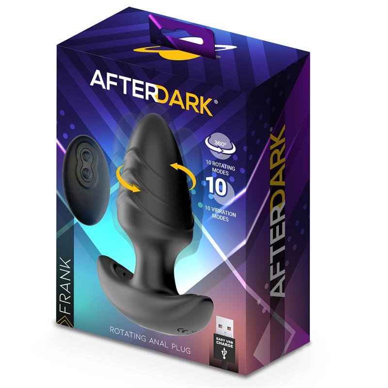 Frank 360º Rotating and vibrating Anal Plug with Remote Control - Image 8