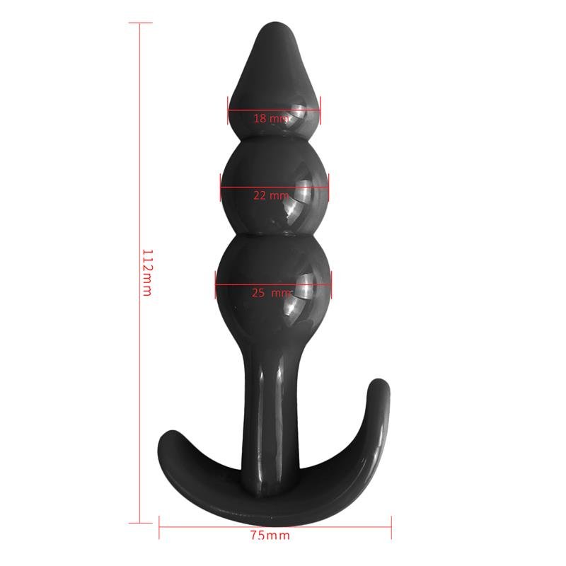 Gevil Anchor Butt Plug Black - Image 7