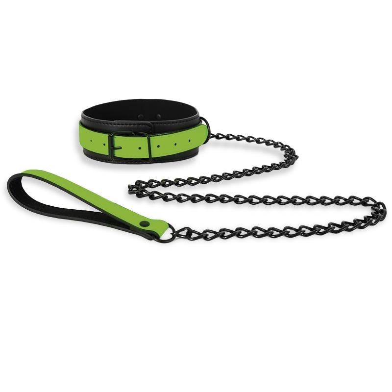 Glow in the Dark Collar with Leash - Image 4