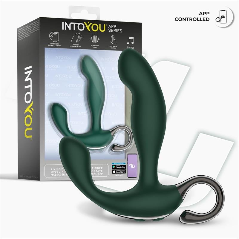 Greeny Prostate Massager with Finger Wiggling and App - Image 2