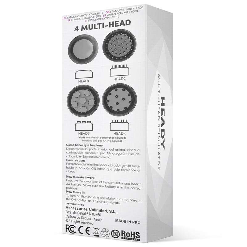 Heady Stimulator Multi-Head Black - Image 3
