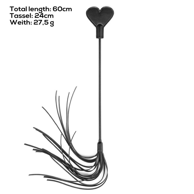 Heart Paddle with Flogger 60 cm - Image 7