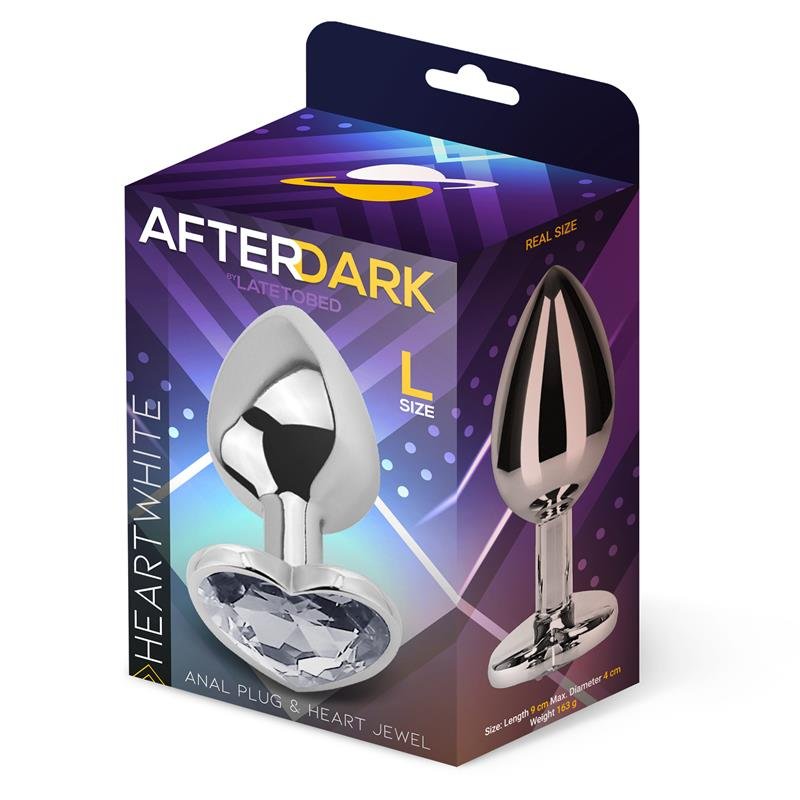 Heart Shaped Butt Plug Size Talla L - Image 2