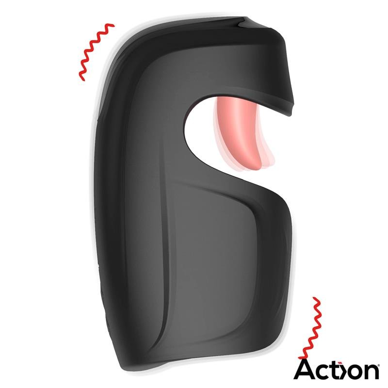 Kubex Masturbator with Licking Tongue, Pulsation and Vibration - Image 3