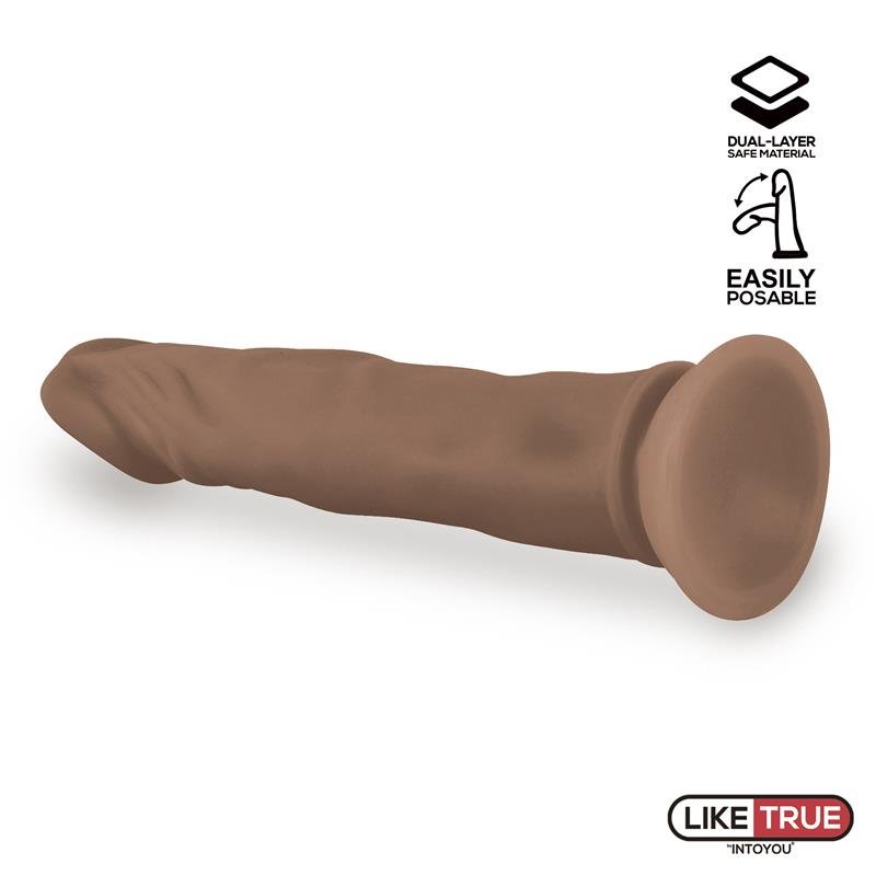 Lenser Articulable-Posable Realistic Dildo 8 Brown - Image 4