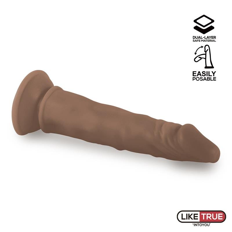 Lenser Articulable-Posable Realistic Dildo 8 Brown - Image 5