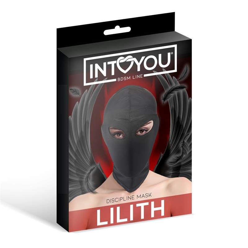 Lilith Incognito Mask with Opening in the Eyes Black - Image 3