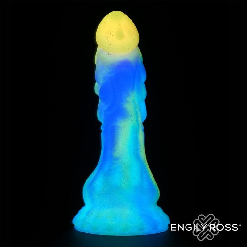 Luminiscent Dragon Shaped Dildo 18 cm - Image 3