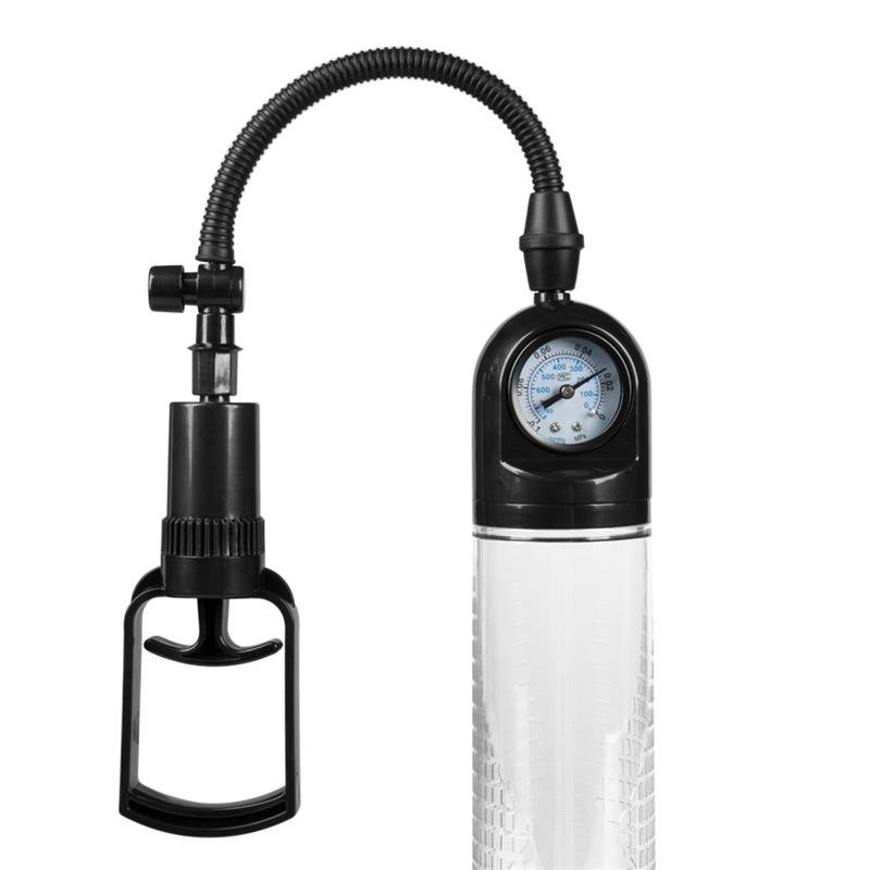 Manual Penis Pump with Valve PSX03 Crystal - Image 2