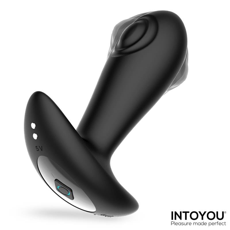 Milton Dual Tapping Anal Plug with Remote Control - Image 2