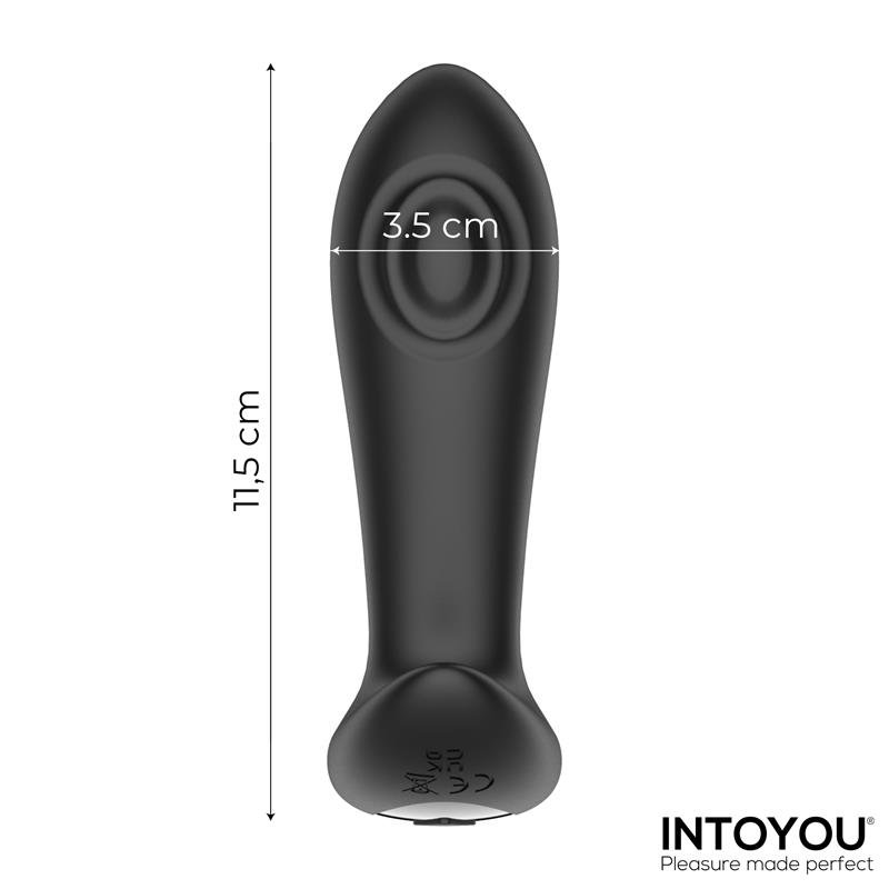 Milton Dual Tapping Anal Plug with Remote Control - Image 7