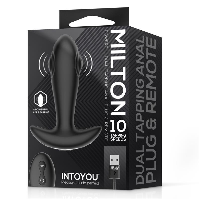 Milton Dual Tapping Anal Plug with Remote Control - Image 8