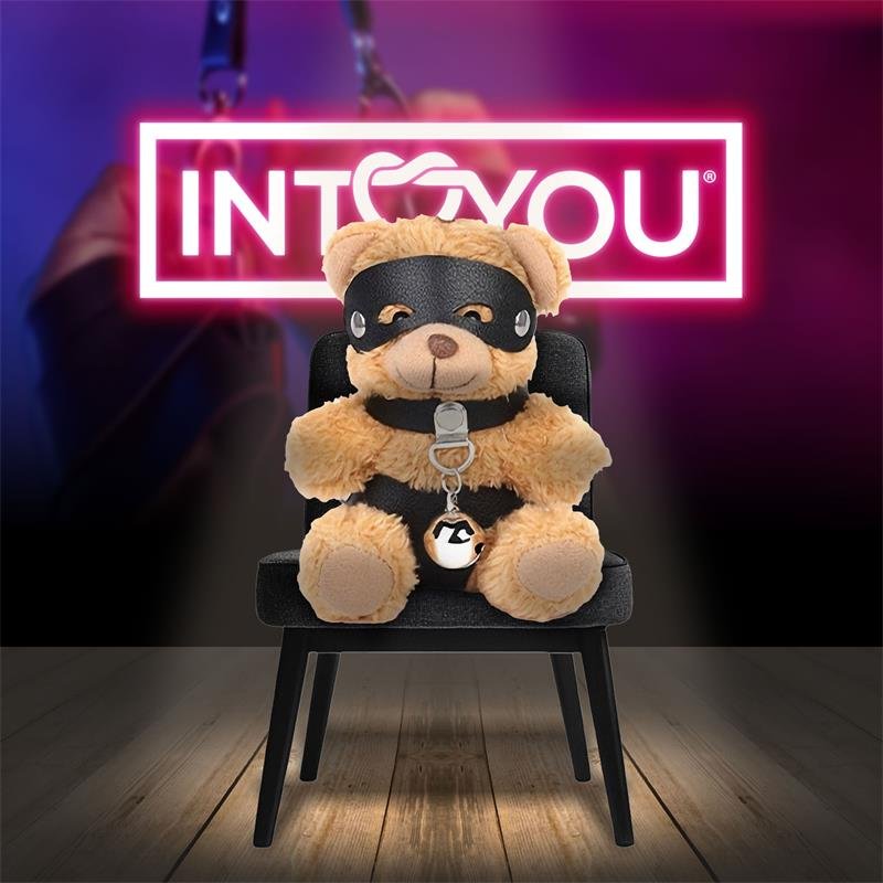 Mimi Keychain BDSM Teddy Bear with Collar and Bell - Image 8