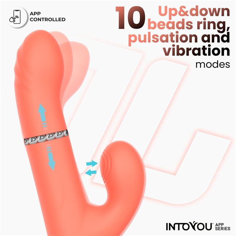 Mindy Vibe with Up and Down Beads Ring, Finger and Pulsation with APP - Image 5