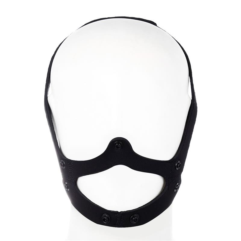 Neoprene Puppy Face Mask Red - Image 5