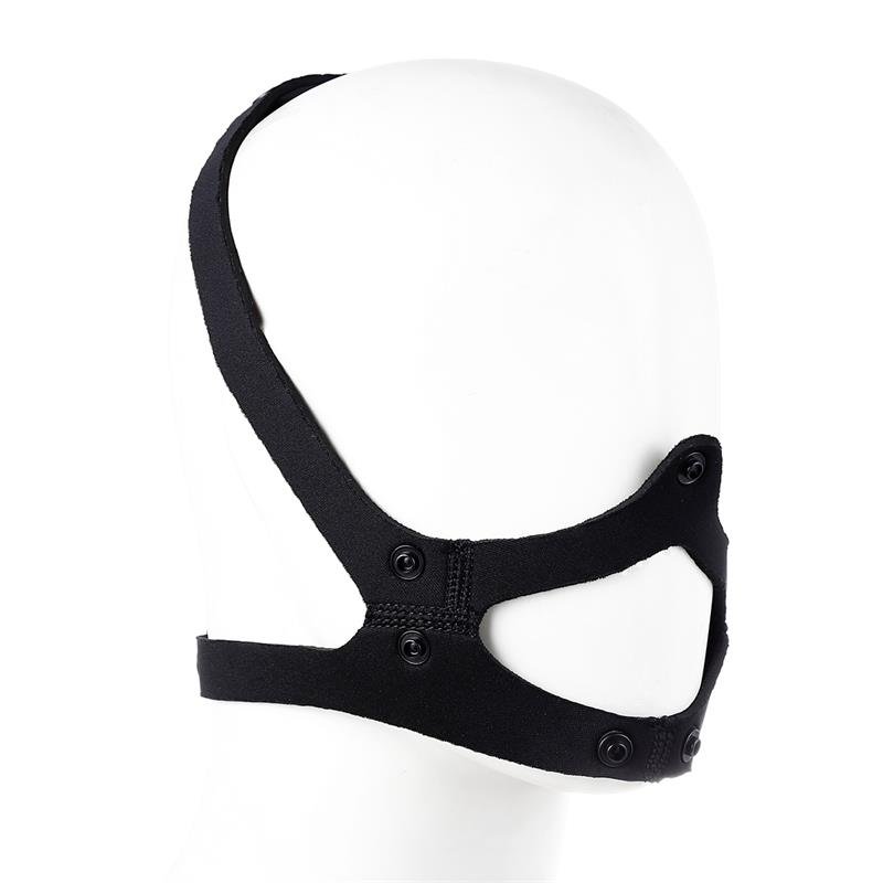Neoprene Puppy Face Mask Red - Image 6