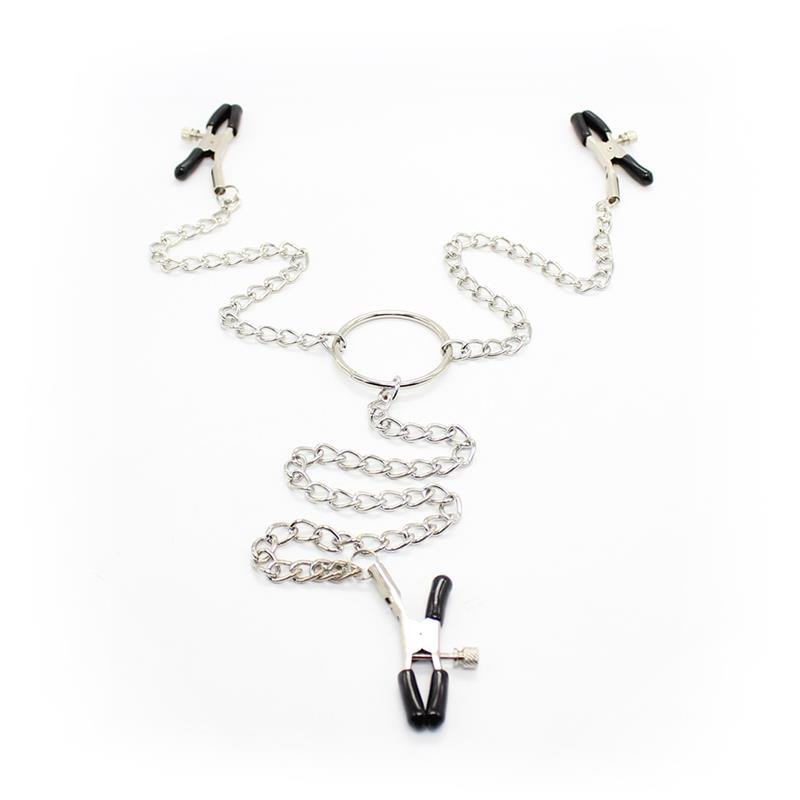 Nipple Clamps and Clit Clamps with Chain Metal - Image 2