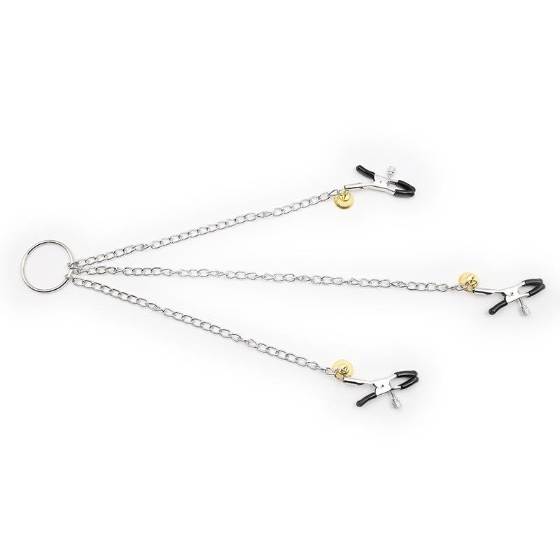 Nipple Clamps and Clit Clamps with Chain Metal - Image 3