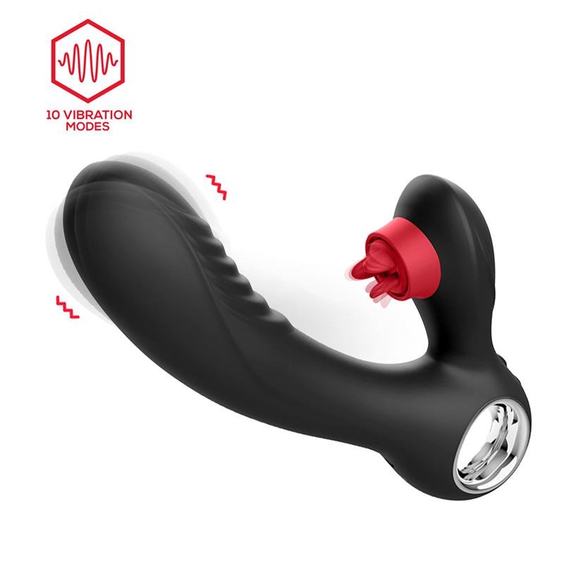 Niza Vibe with Heating and Clitoris Triple Tongue - Image 4