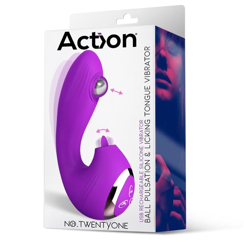 No. TwentyOne Vibe with Ball Pulsation and Lickint Tongue - Image 6
